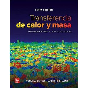 Portada del libro TRANSFERENCIA DE CALOR Y MASA Autor CENGEL, YUNES A Y OTROS