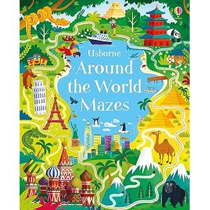 Portada del libro AROUND THE WORLD MAZES Autor EQUIPO EDITORIAL