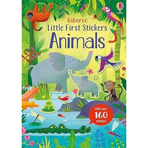 Portada del libro LITTLE FIRST STICKERS ANIMALS Autor FERRO, ELISA ILUSTRADORA