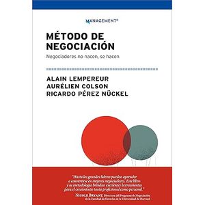 Portada del libro METODO DE NEGOCIACION Autor LEMPEREUR, ALAIN Y COLSON, AURELIEN Y PEREZ NUCKEL, RICARDO
