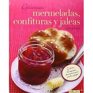 Portada del libro DELICIOSAS MERMELADAS CONFITURAS Y JALEAS CASERAS Autor EQUIPO EDITORIAL
