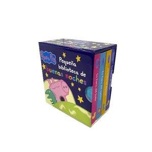 Portada del libro PEPA PIG PEQUEÑA BIBLIOTECA DE BUENAS NOCHES Autor HASBRO Y EONE