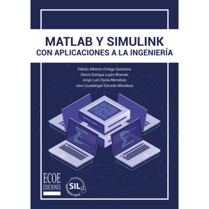 Portada del libro MATLAB Y SIMULINK CON APLICACIONES A LA INGENIERIA Autor EQUIPO EDITORIAL
