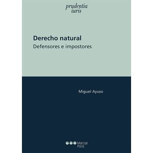 Portada del libro DERECHO NATURAL Autor AYUSO, MIGUEL