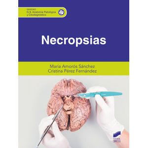 Portada del libro Necropsias Autor María  Amorós Sánchez