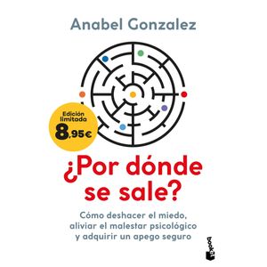Portada del libro ¿Por dónde se sale? Autor ANABEL GONZÁLEZ