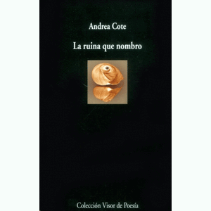 Portada del libro LA RUINA QUE NOMBRO Autor COTE, ANDREA