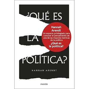 Portada del libro QUE ES LA POLITICA Autor ARENDT, HANNAH