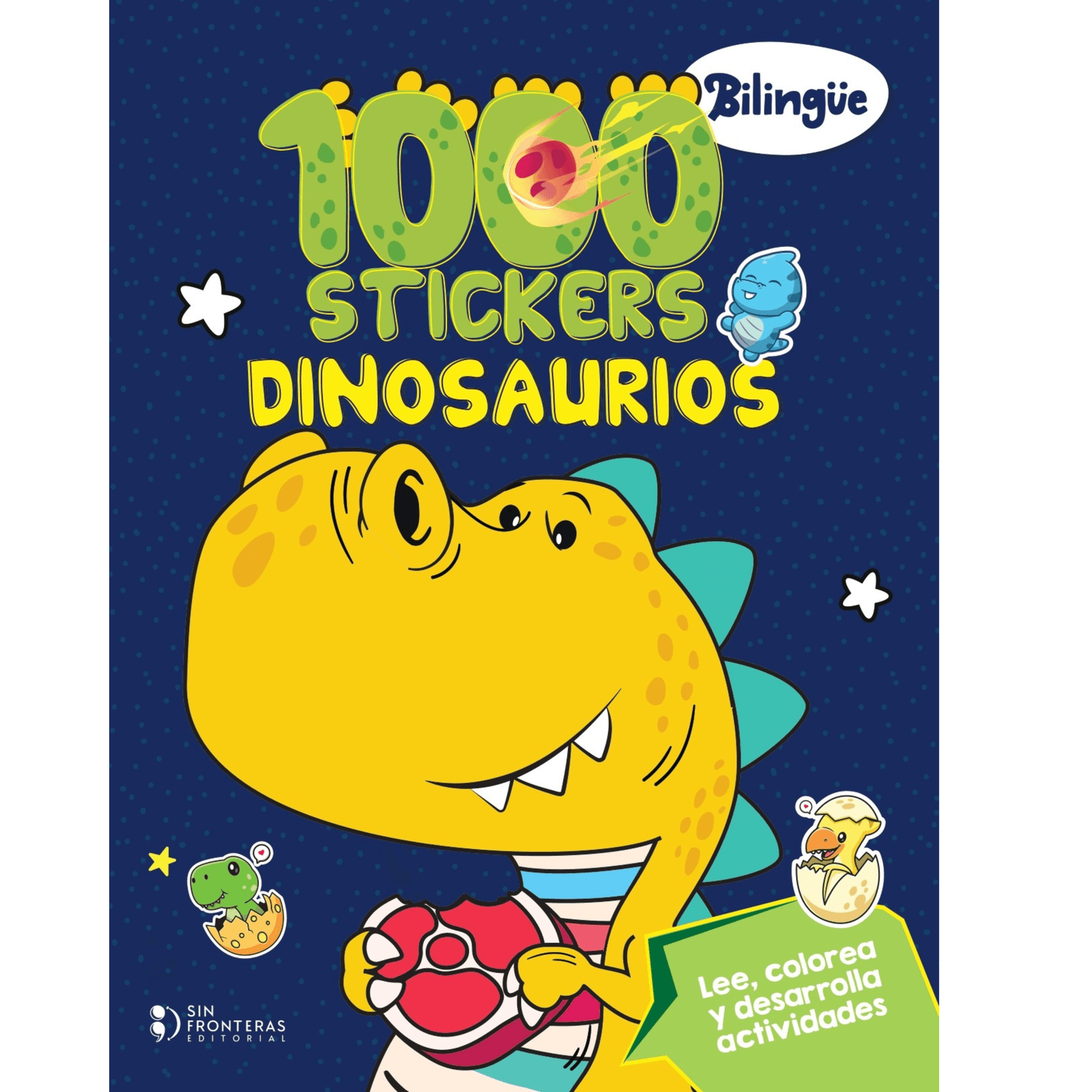 1000 STICKERS DINOSAURIOS