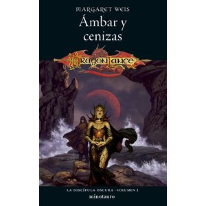 Portada del libro La Discípula Oscura nº 01/03 Ámbar y cenizas Autor MARGARET WEIS