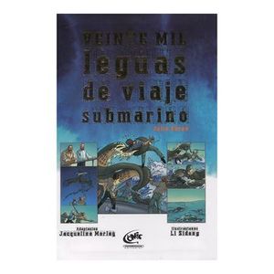 Portada del libro VEINTE MIL LEGUAS DE VIAJE SUBMARINO Autor VERNE, JULIO