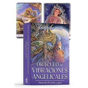 Portada del libro ORACULO DE VIBRACIONES ANGELICALES CON 50 CARTAS Y GUIA Autor WALL, JOSEPHINE