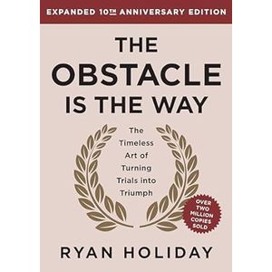 Portada del libro THE OBSTACLE IS THE WAY Autor HOLIDAY,RYAN