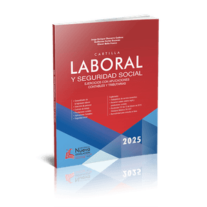 Portada del libro CARTILLA LABORAL Y SEGURIDAD SOCIAL 2025 Autor CHVARRO CADENA, JORGE ENRIQUE Y OTROS