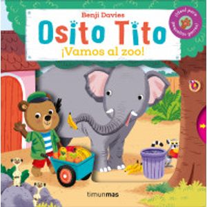 Portada del libro OSITO TITO VAMOS AL ZOO Autor DAVIES, BENJI