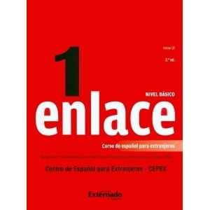 Portada del libro ENLACE 1 CURSO DE ESPAÑOL PARA EXTRANJEROS CON CD Autor PAEZ RUGE, CLARA