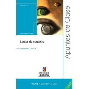 Portada del libro REVISTA APUNTES DE CLASE 42 LENTES DE CONTACTO CON CD Autor GARCIA R, SERGIO MARIO