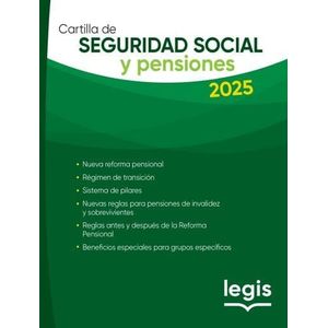 Portada del libro CARTILLA DE SEGURIDAD SOCIAL Y PENSIONES 2025 Autor QUIPO EDITORIAL
