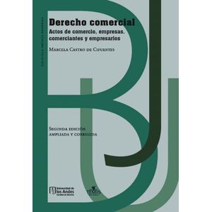 Portada del libro DERECHO COMERCIAL Autor CASTRO CIFUENTES, MARCELA DE