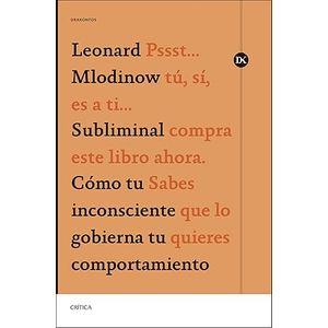 Portada del libro SUBLIMINAL Autor MLODINOW, LEONARD