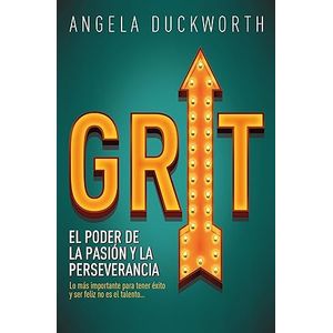 Portada del libro GRIT EL PODER DE LA PASION Y LA PERSEVERANCIA Autor DUCKWORTH, ANGELA