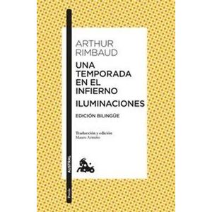 Portada del libro UNA TEMPORADA EN EL INFIERNO Autor RIMBAUD, ARTHUR