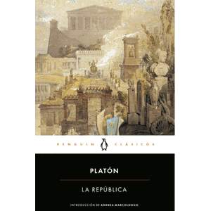 Portada del libro LA REPUBLICA Autor PLATON