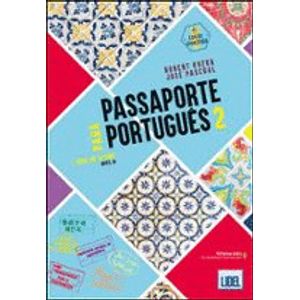 Portada del libro PASSAPORTE PORTUGUES 2 ALUMNO Autor VV.AA