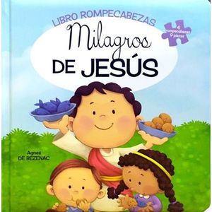 Portada del libro MILAGROS DE JESUS LIBRO ROMPECABEZAS Autor EQUIPO EDITORIAL