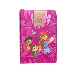 Portada del libro SANTA BIBLIA INTERACTIVA PARA NIÑAS Autor EQUIPO EDITORIAL
