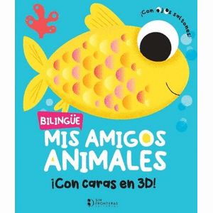 Portada del libro MIS AMIGOS ANIMALES CON CARAS EN 3D BILINGUE Autor MILLER, SARA