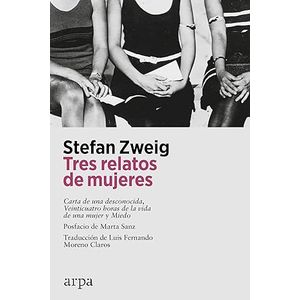 Portada del libro TRES RELATOS DE MUJERES Autor ZWEIG, STEFAN