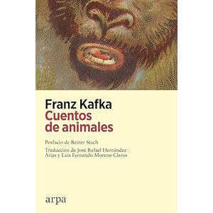 Portada del libro CUENTOS DE ANIMALES Autor KAFKA, FRANZ