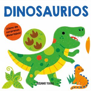 Portada del libro DINOSAURIOS LLNO DE SORPRESAS DIVERTIDAS Autor VV.AA