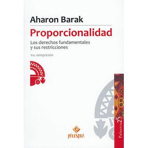 Portada del libro PROPORCIONALIDAD Autor BARAK, AHARON