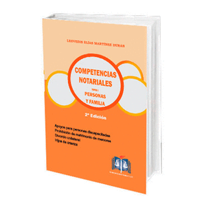 Portada del libro COMPETENCIAS NOTARIALES TOMO I Autor MARTINEZ DURAN, LEOVEDIS ELIAS