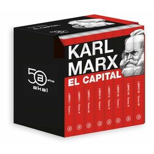 Portada del libro EL CAPITAL OBRA COMPLETA 8 TOMOS Autor MARX, KARL