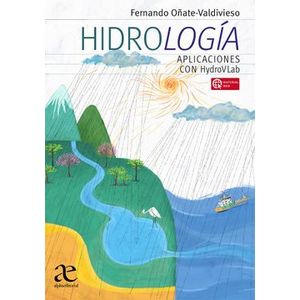 Portada del libro HIDROLOGIA APLICACIONES CON HYDROVLAB Autor OÑATE VALDIVIESO, FERNANDO