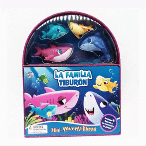Portada del libro MINI DIVERTI LIBROS LA FAMILIA TIBURON OON FIGURAS Y ESCENARIO DE JUEGO Autor VV. AA.