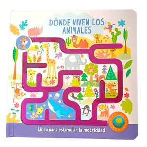 Portada del libro DONDE VIVEN LOS ANIMALES Autor VV. AA