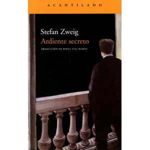 Portada del libro ARDIENTE SECRETO Autor ZWEIG, STEFAN