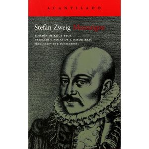 Portada del libro MONTAIGNE Autor ZWEIG, STEFAN