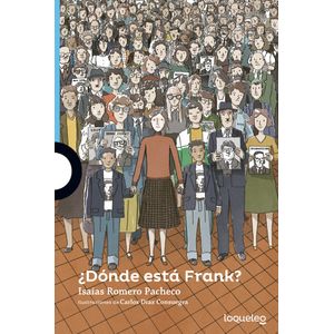 Portada del libro DONDE ESTA FRANK Autor ROMERO PACHECO, ISAIAS