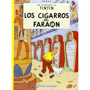 Portada del libro LOS CIGARROS DEL FARAON Autor HERGE