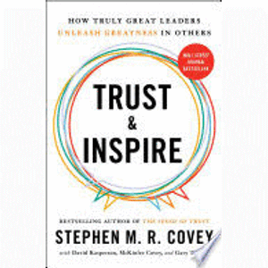 Portada del libro TRUST AND INSPIRE Autor COVEY, STEPHEN