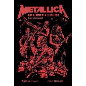 Portada del libro Metallica Autor JESÚS CASAÑAS
