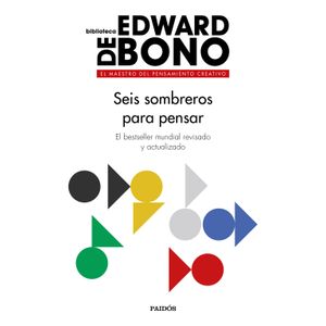 Portada del libro SEIS SOMBREROS PARA PENSAR Autor BONO, EDWARD DE
