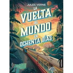 Portada del libro LA VUELTA AL MUNDO EN OCHENTA DIAS Autor VERNE, JULES