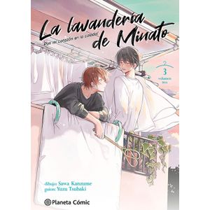Portada del libro LA LAVANDERIA DE MINATO 03 Autor TSUBAKI, YUZU