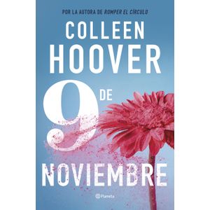 Portada del libro 9 DE NOVIEMBRE Autor HOOVER, COLLEEN